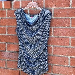 Vince Camuto Women's Large Sleeveless Cowl Neck Top